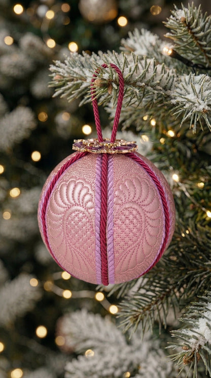 DIY Christmas Ornament Kit Pink Heart