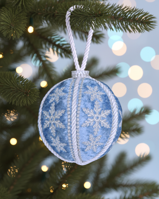 DIY Christmas Ornament Kit Blue