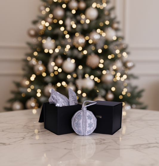 DIY Christmas Ornament Kit White